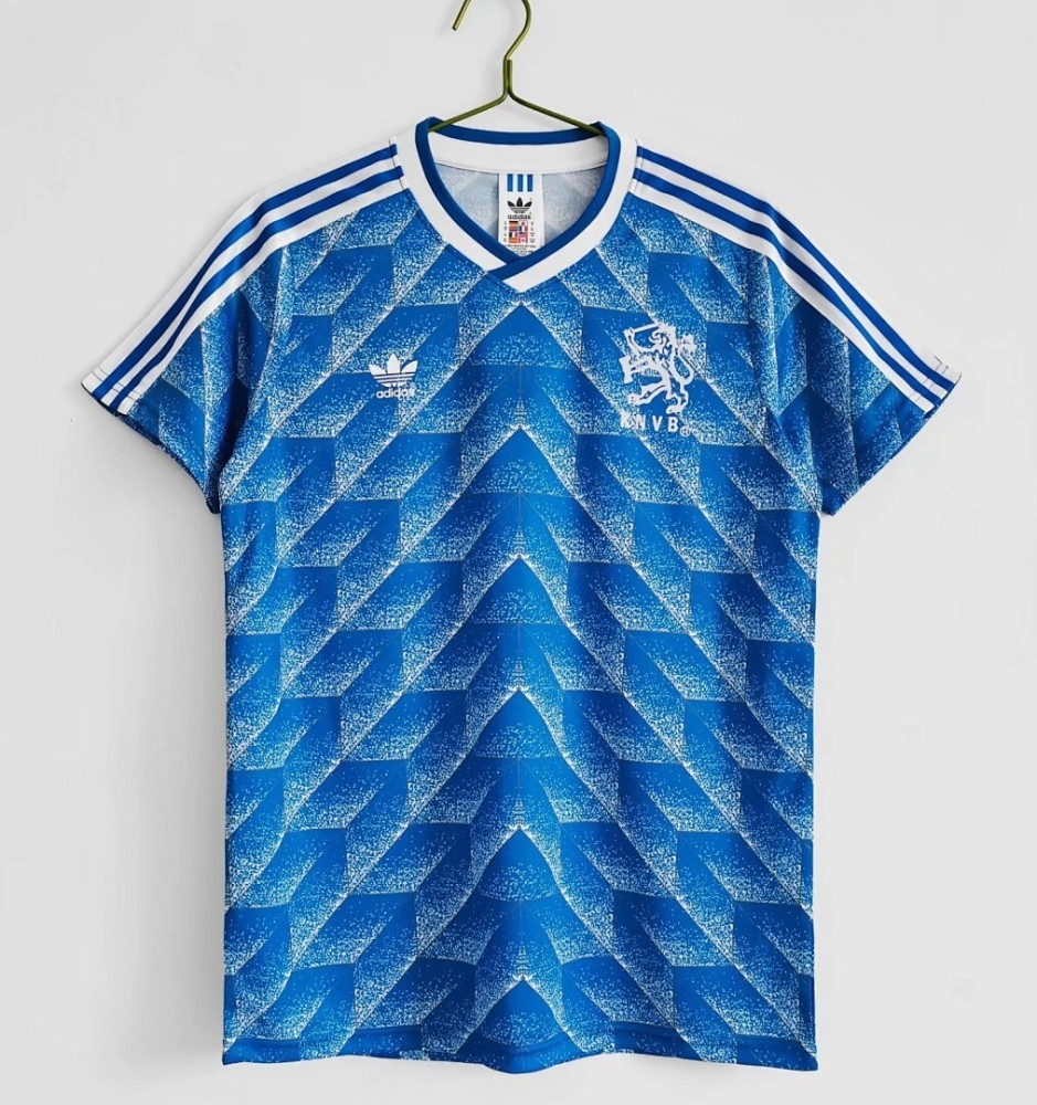 1988 Euro Cup Netherlands Away Retro Jersey