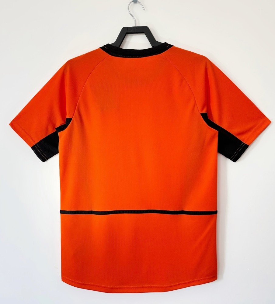 2002 World Cup Netherlands Home Retro Jersey 