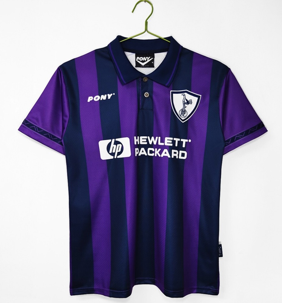 1995/97 Tottenham Hotspur away Soccer Jersey Retro Replica