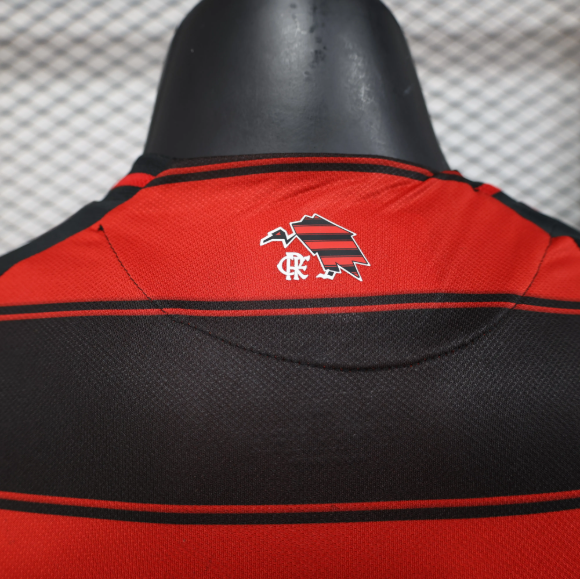 2025/26 CR Flamengo Home Player Version Short Sleeve Football Jersey