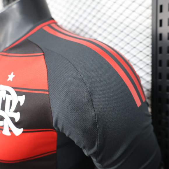 2025/26 CR Flamengo Home Player Version Short Sleeve Football Jersey