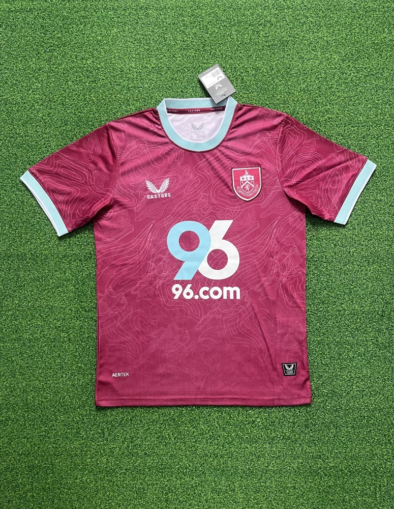 2025/26 Burnley Home Fan Version Football Jersey