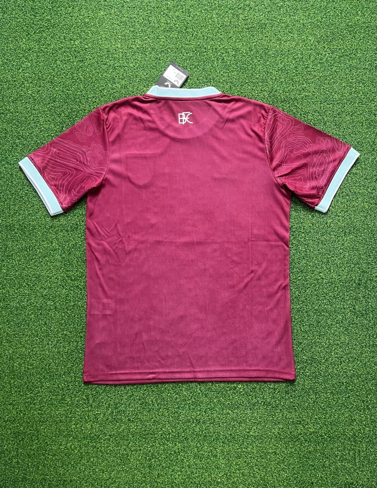 2025/26 Burnley Home Fan Version Football Jersey