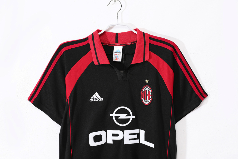 2000/01 AC Milan Second Away Retro Jersey
