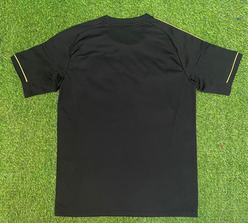 2025/26 Liverpool Black Short Sleeve Soccer Training Uniform