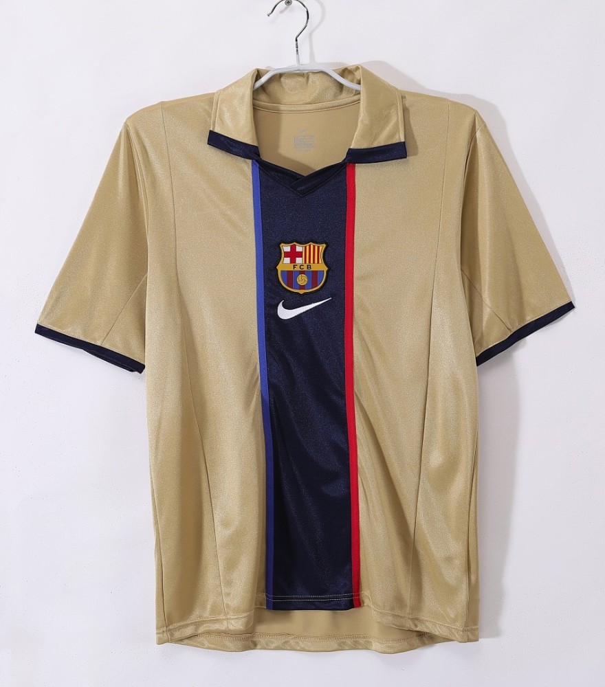 2001/02 Barcelona  Away Retro Jersey