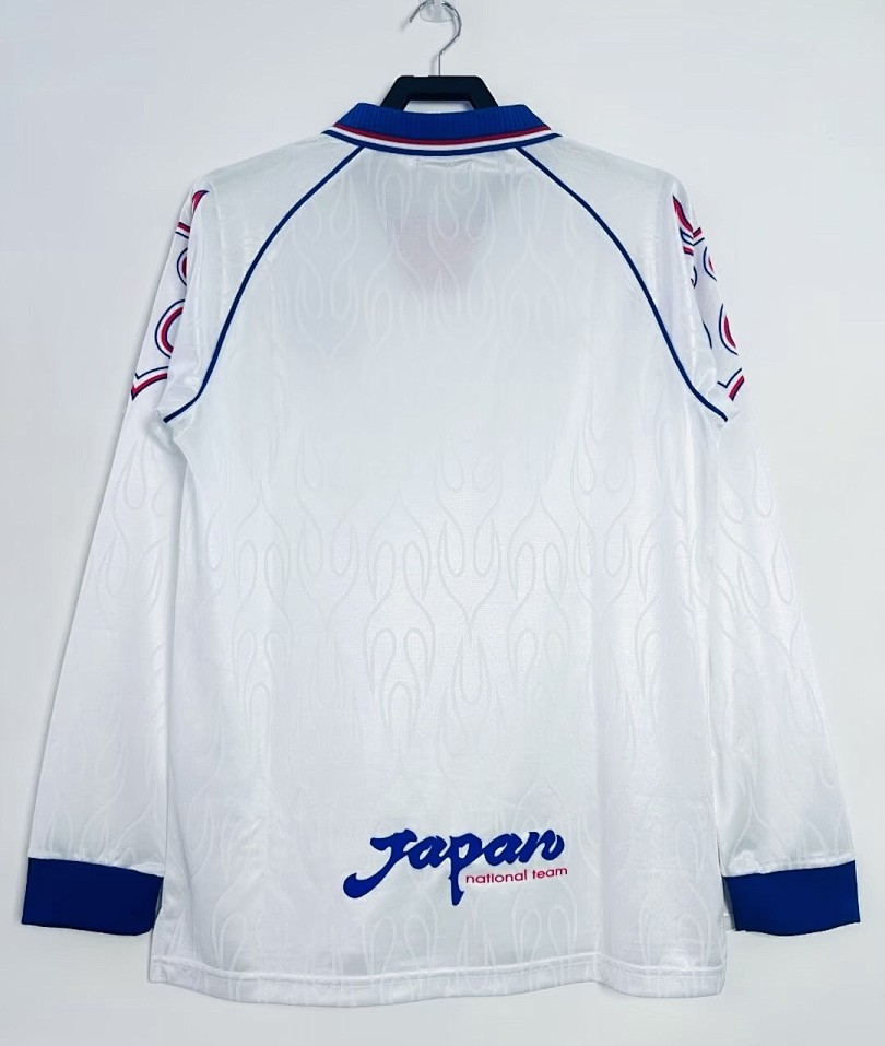 1998 World Cup Japan Away Retro Jersey Long Sleeve  