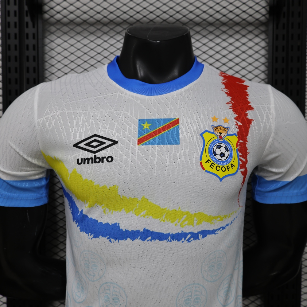 2026/27 Congo White Player Version Soccer Jersey