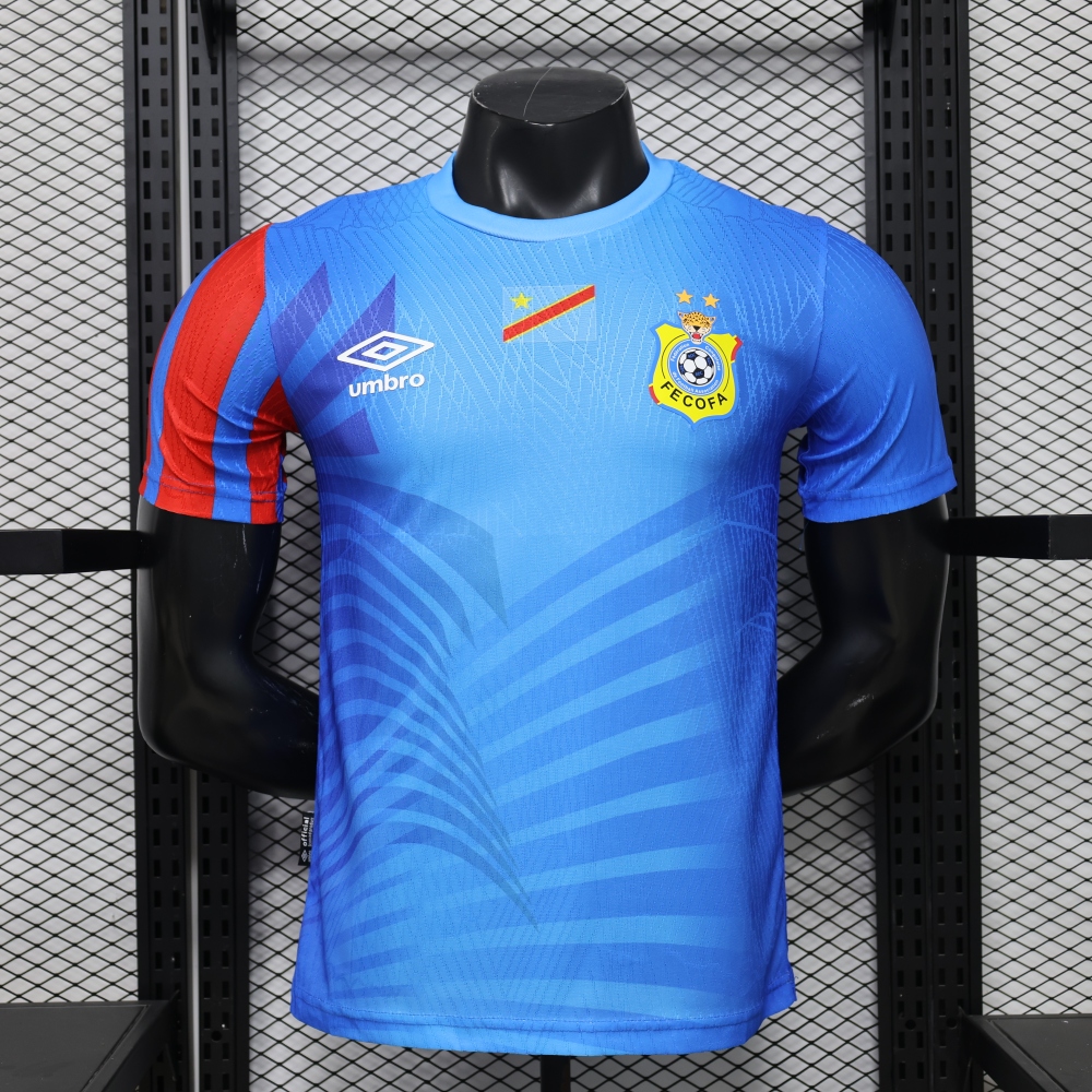 2026/27 Congo Blue Player Version Soccer Jersey