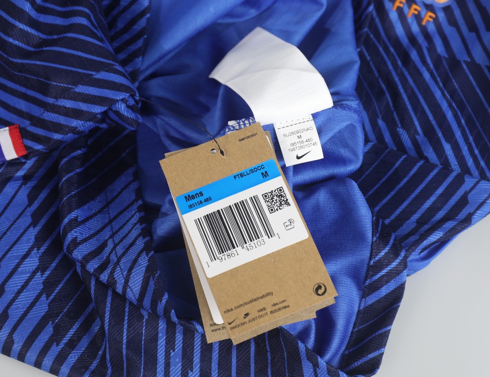 2026 World Cup France Home Player Version Soccer Jersey