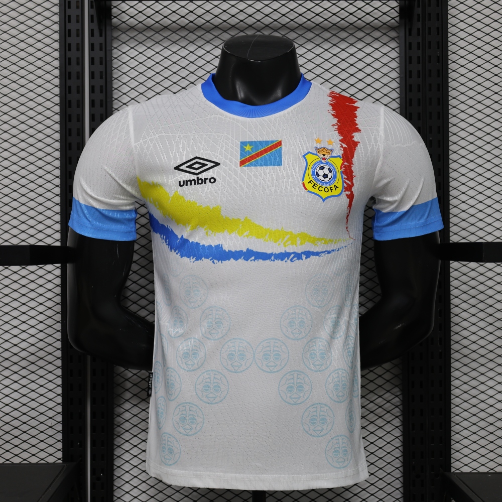 2026/27 Congo White Player Version Soccer Jersey