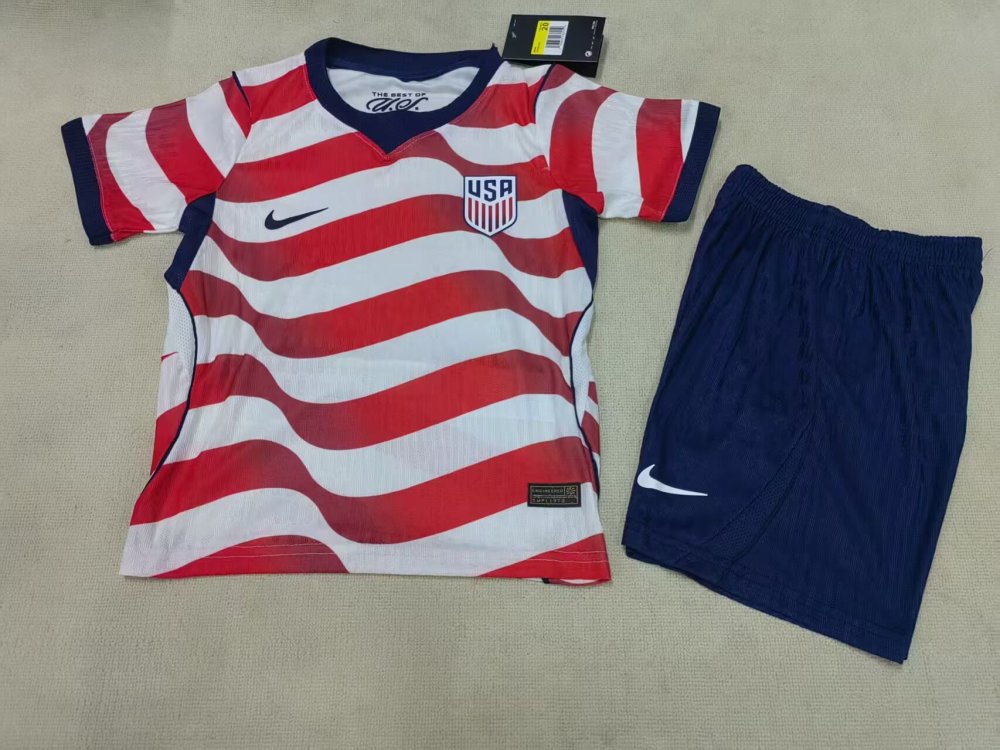 2026 Kids' USA Home Player Edition World Cup Jersey