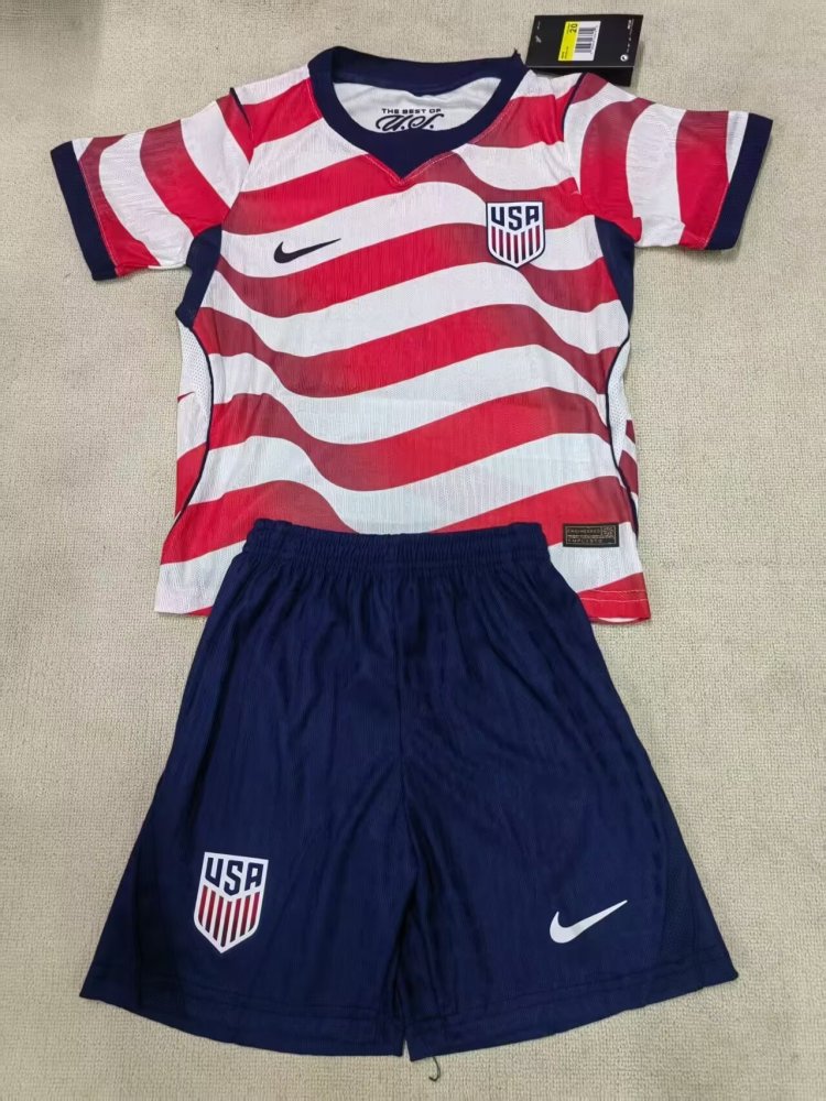 2026 Kids' USA Home Player Edition World Cup Jersey