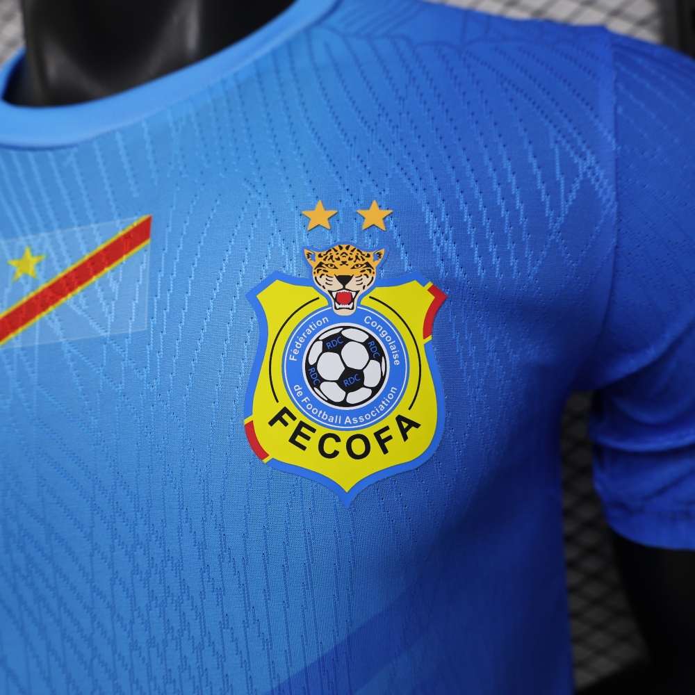 2026/27 Congo Blue Player Version Soccer Jersey