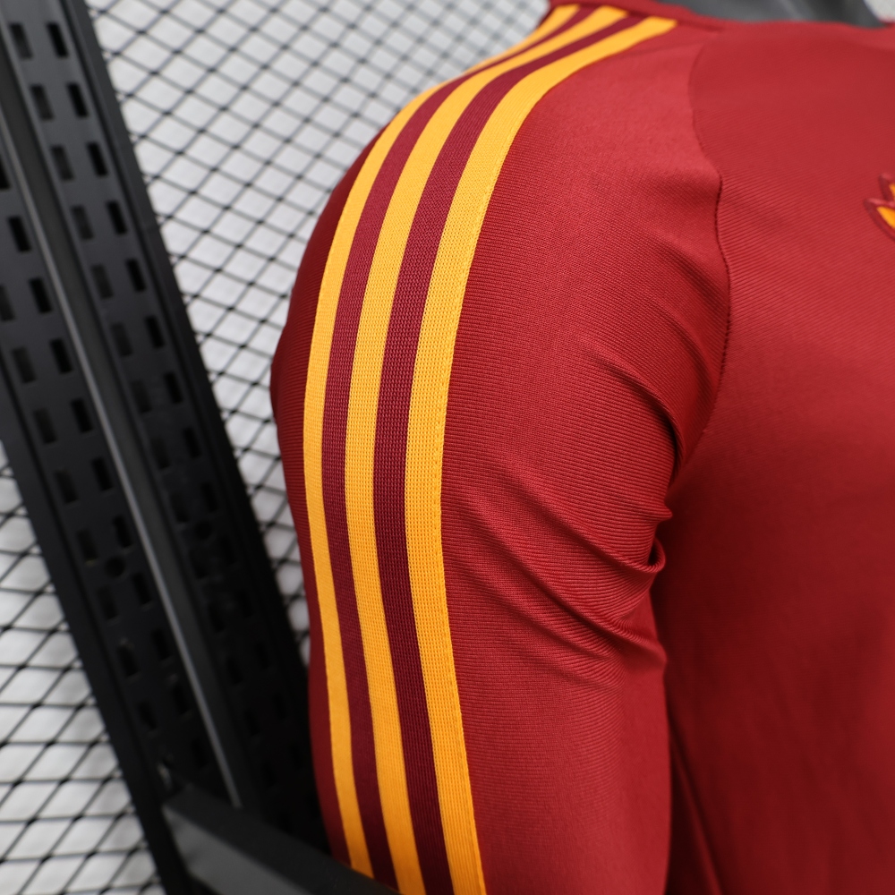 2026/27 Roma Casual Retro Player Version Long Sleeve Soccer Jersey