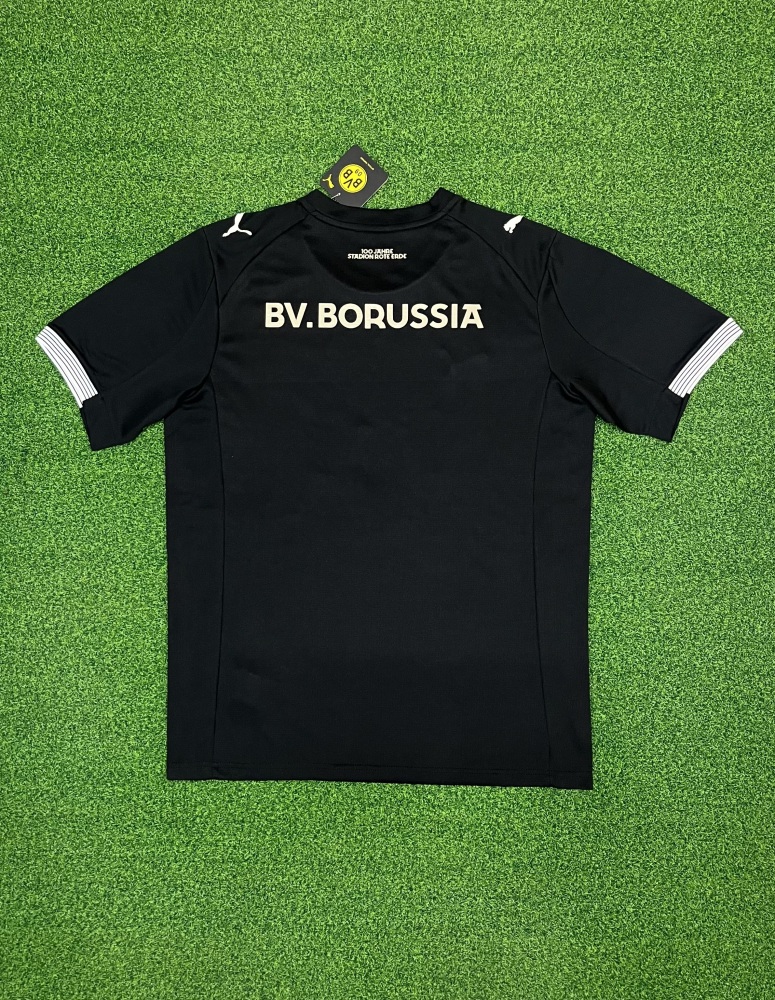 2025/26 Dortmund Stadion Rote Erde 100th Anniversary Special Edition Black Soccer jersey