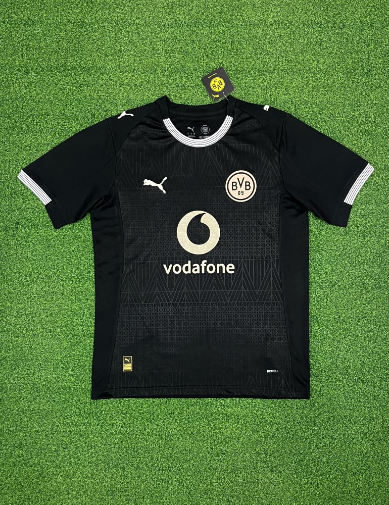 2025/26 Dortmund Stadion Rote Erde 100th Anniversary Special Edition Black Soccer jersey