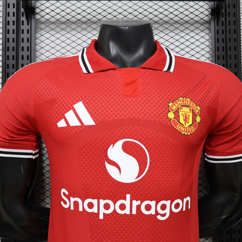 2026/27 Manchester United Home Red Player Version Soccer Jersey