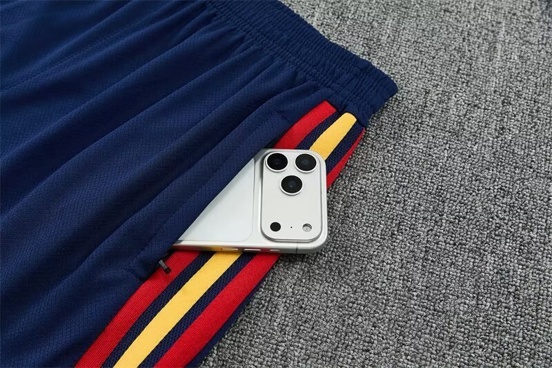 2026/27 Spain White Short Sleeve Football Training Suit for Adults