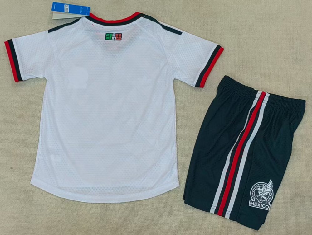 2026 Kids Mexico Away Player Edition World Cup Football Jersey