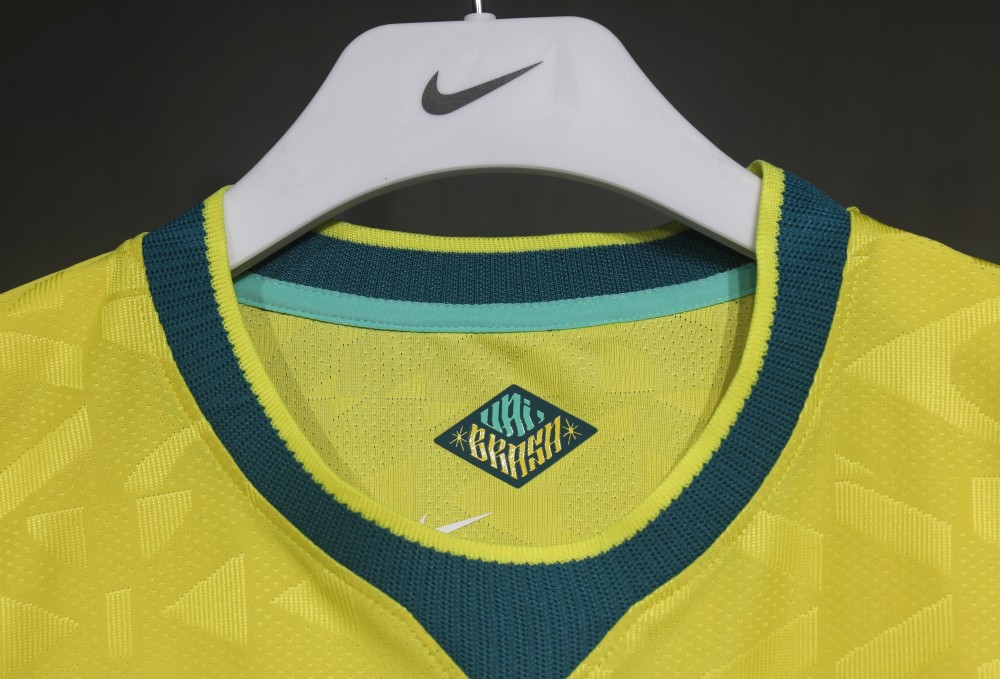 2026 World Cup Brazil Home Player Version Jersey 