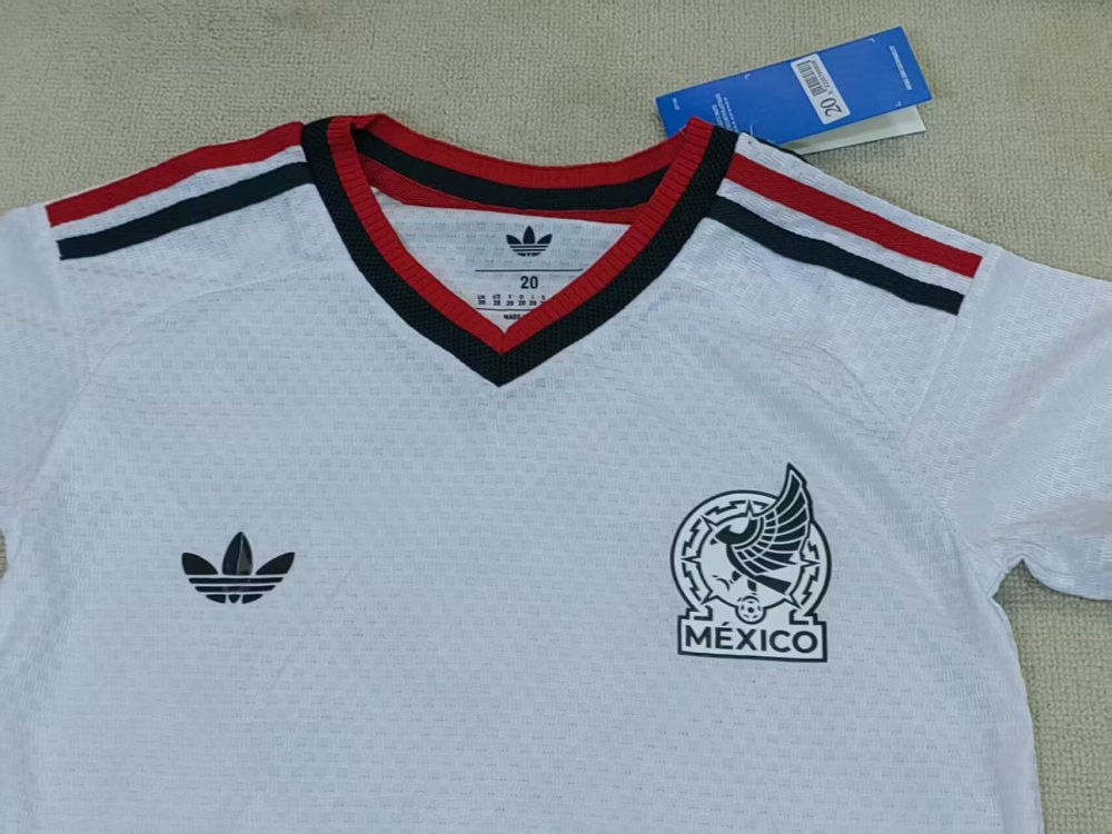 2026 Kids Mexico Away Player Edition World Cup Football Jersey