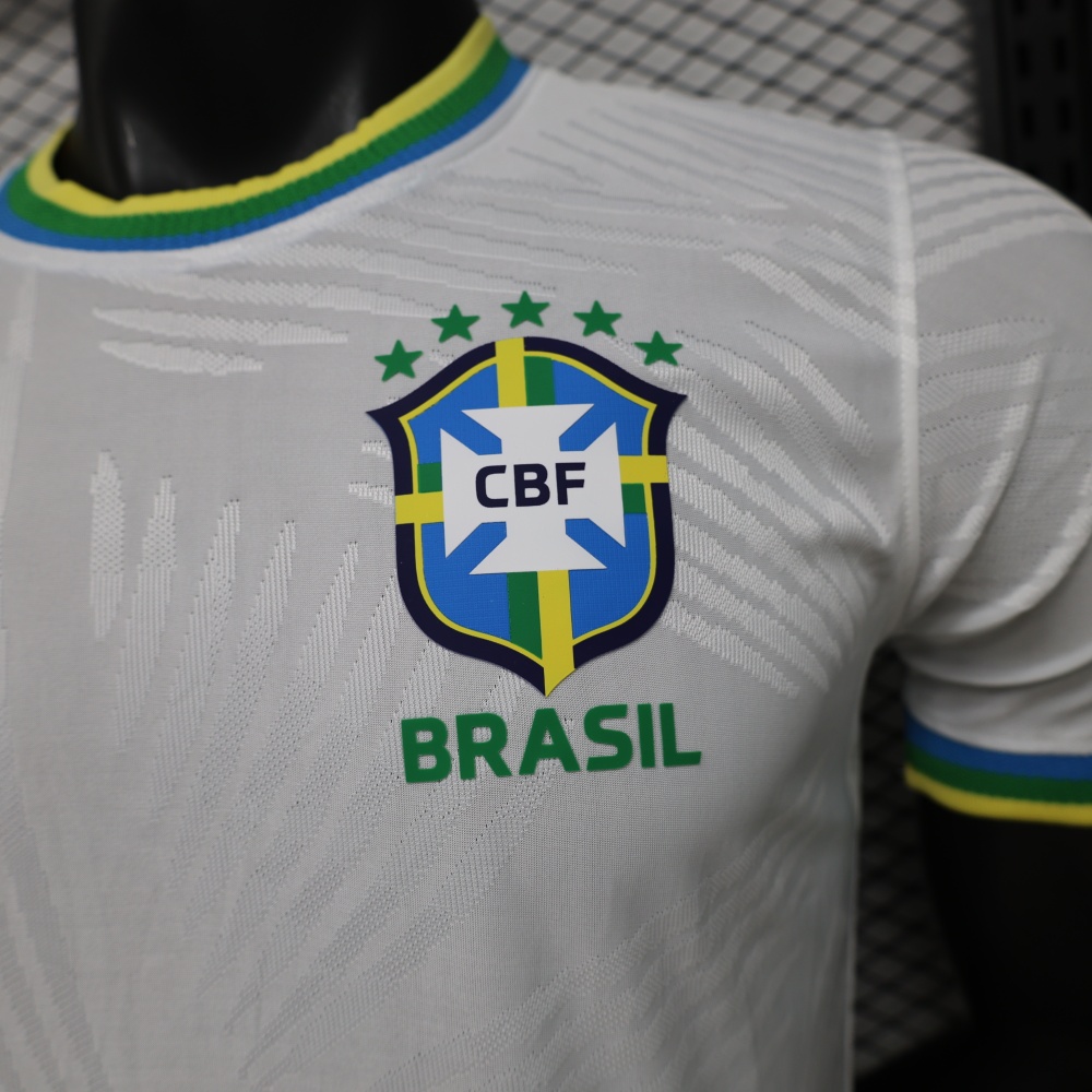 2026/27 Brazil Special Edition White Player Version Soccer Jersey