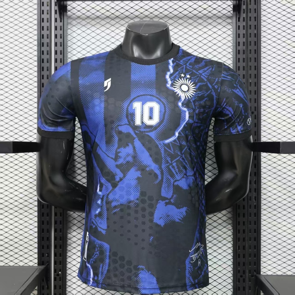 2026/27 Argentina Special Edition Royal Blue Maradona#10 Player Version Football Jersey