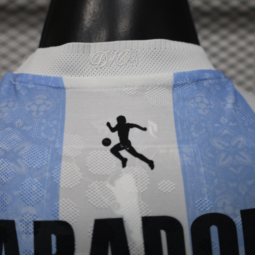 2026/27 Argentina Special Edition Light Blue Maradona#10 Player Version Football Jersey