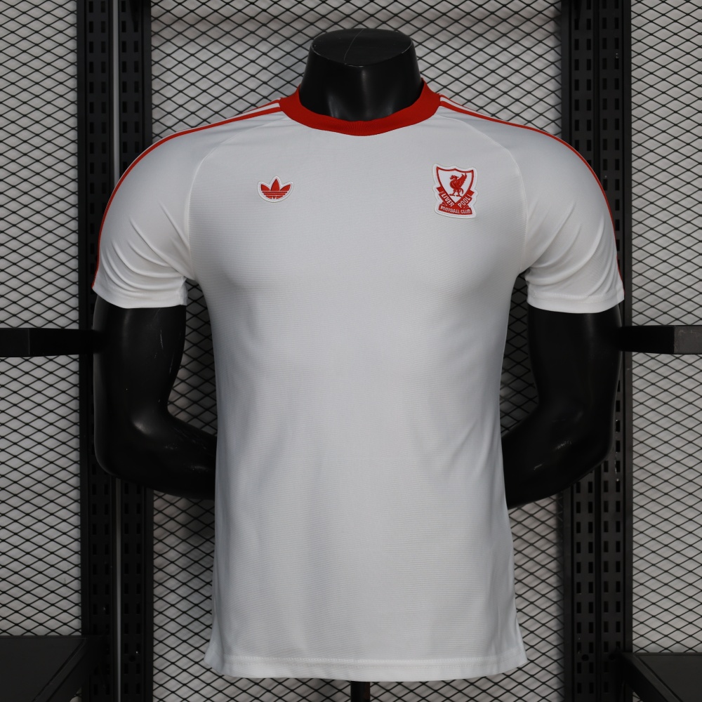 2026/27 Liverpool Retro Casual White Player Version Football Jersey