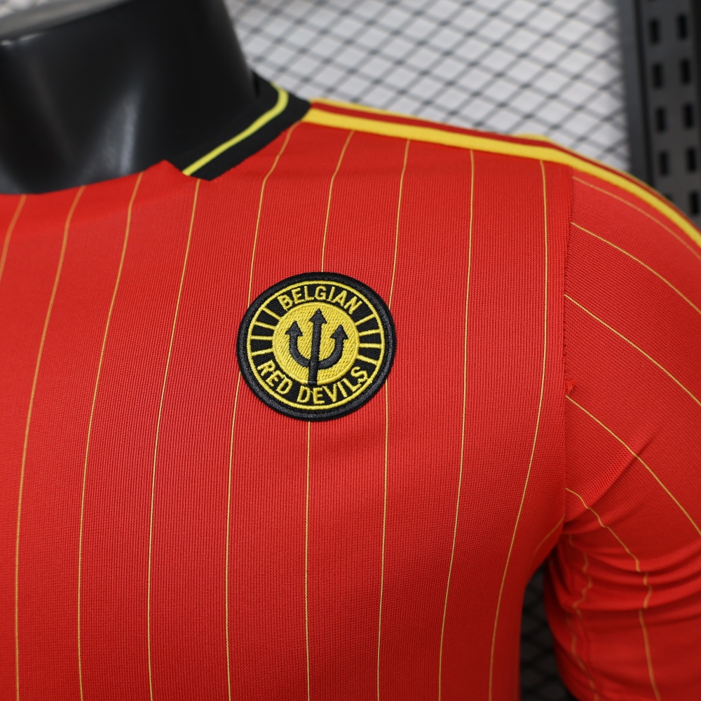 2026/27 Belgium Retro Casual Player Version Football Jersey