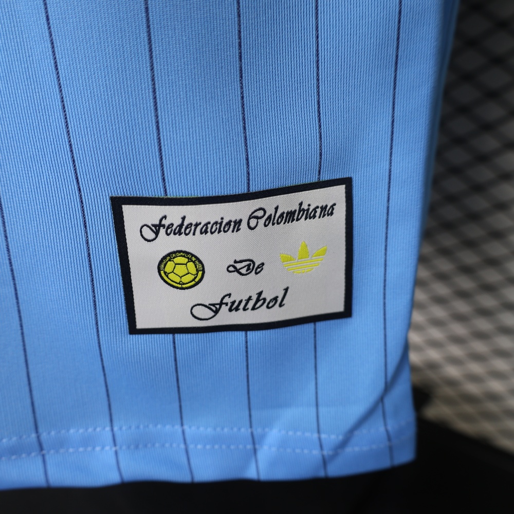 2026/27 Colombia Blue Retro casual Player Version Football Jersey