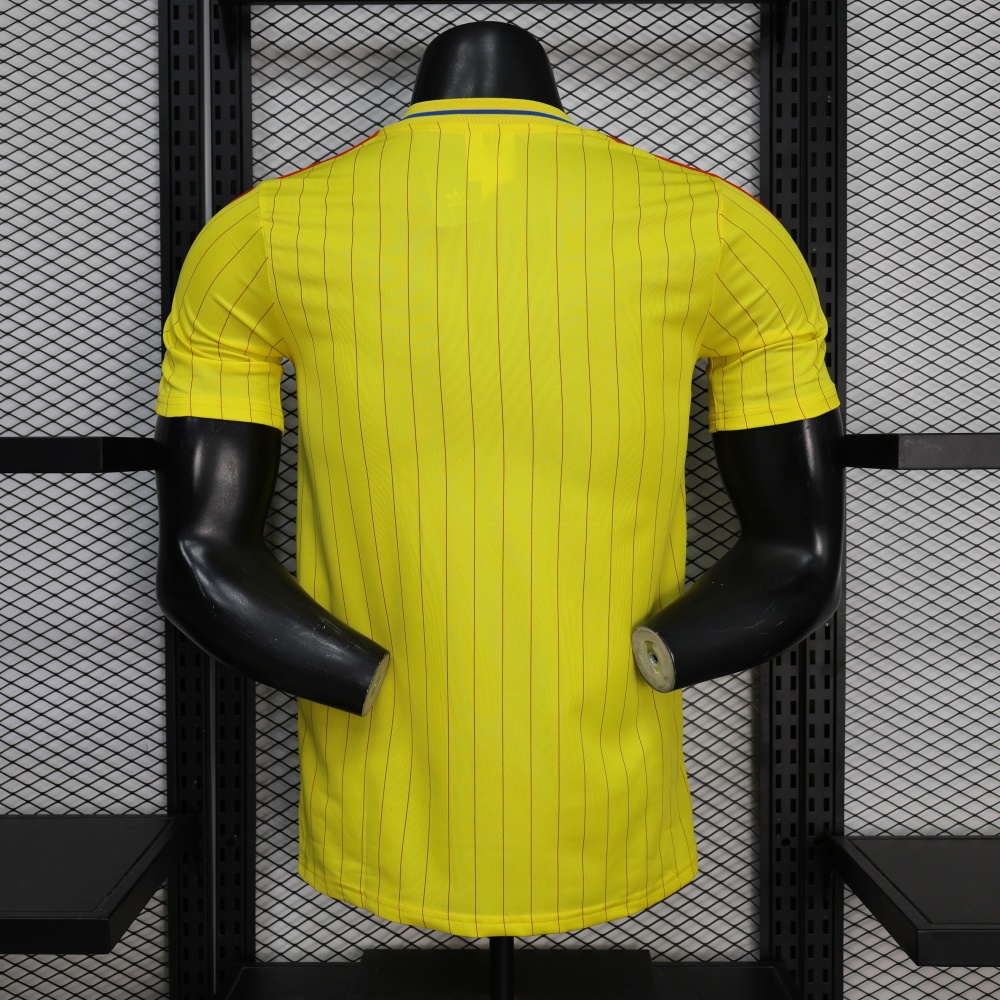 2026/27 Colombia Yellow Retro casual Player Version Football Jersey