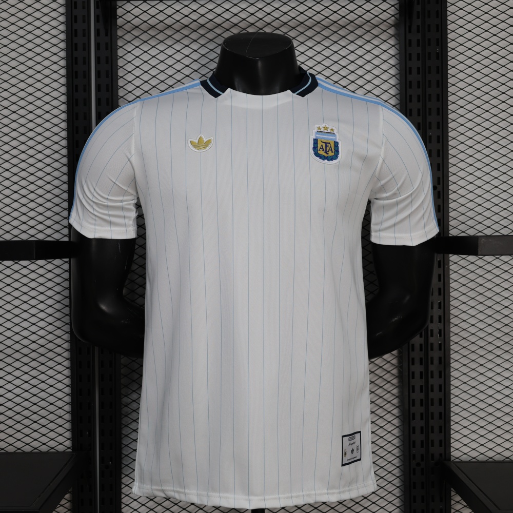 2026/27 Argentina Retro Casual Player Version Football Jersey