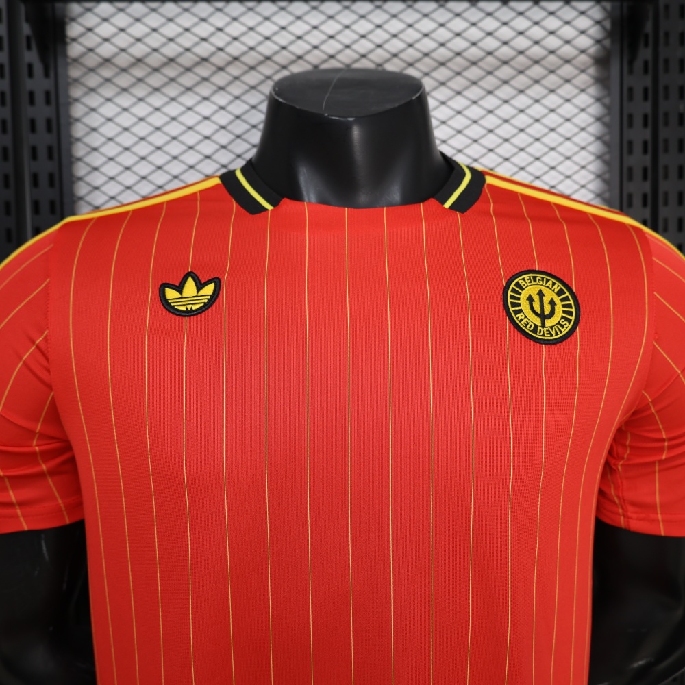 2026/27 Belgium Retro Casual Player Version Football Jersey