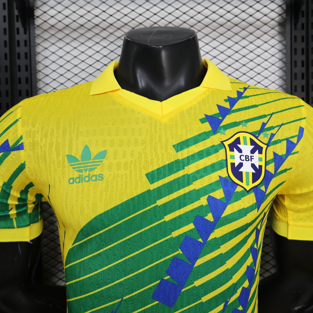 2026/27 Brazil Special Edition Yellow Player Version Soccer Jersey