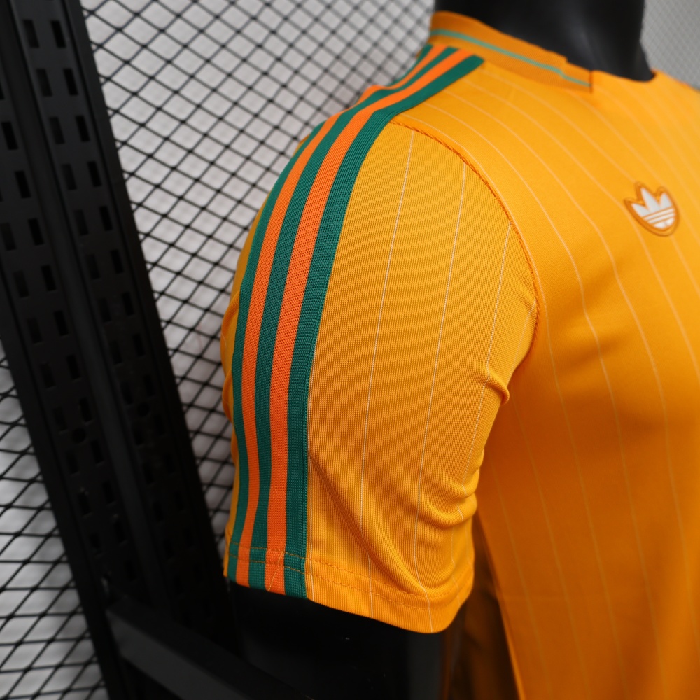 2026/27 Ivory Coast Orange Retro Casual Short Sleeve Player Version Football Jersey