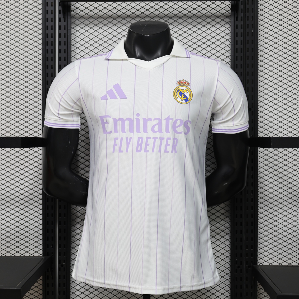 2026/27 Real Madrid Retro Casual Player Version Football Jersey