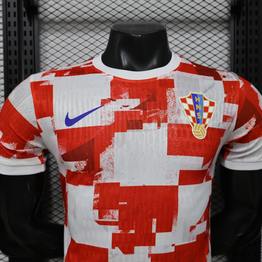 2026 Croatia Special Edition Red Player Version Soccer Jersey