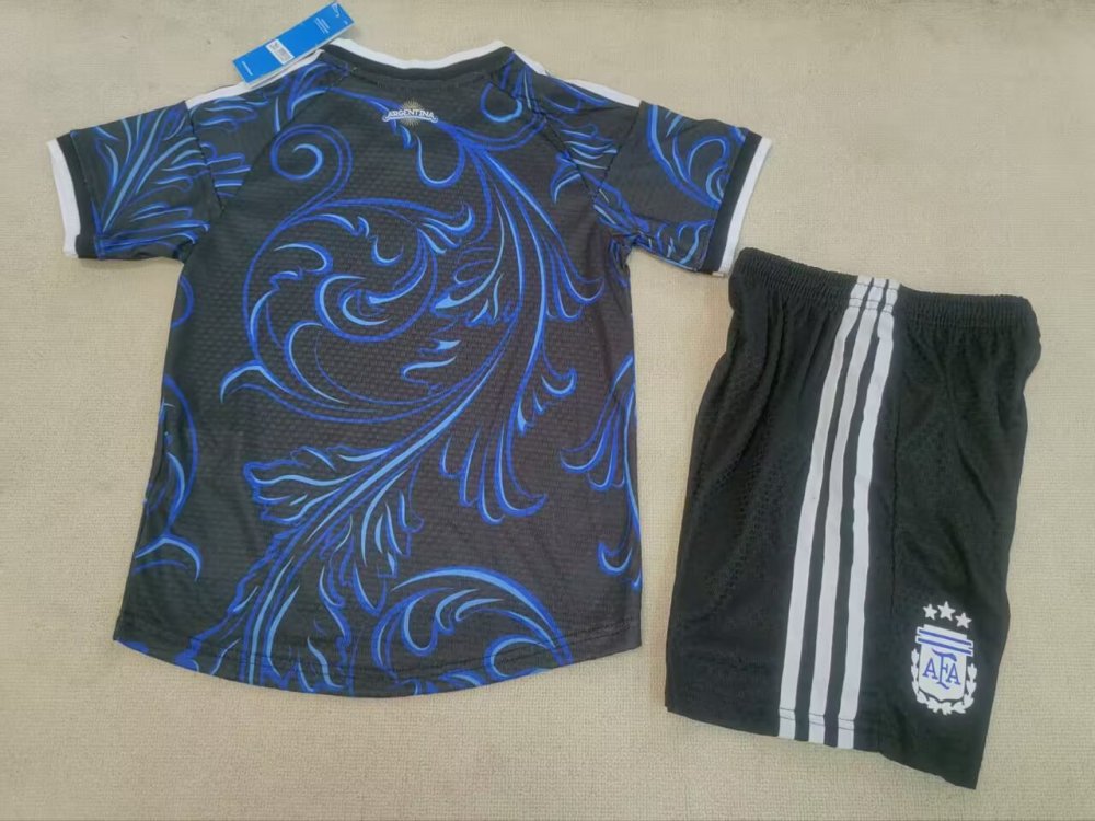 2026/27 Kids Argentina Away Player Edition World Cup Football Jersey