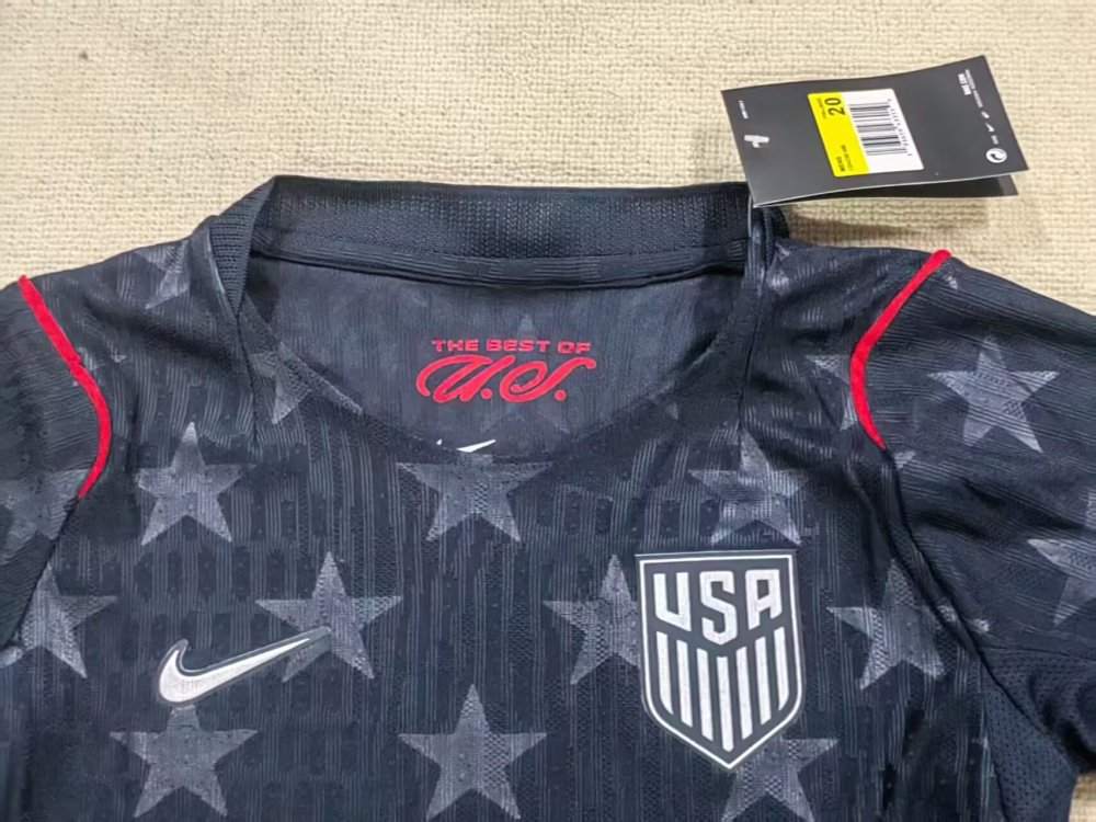 2026 Kids USA Away Player Edition World Cup Football Jersey