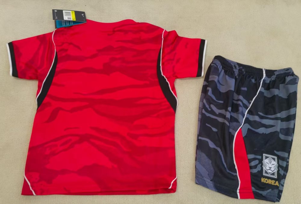 2026/27 Kids Korea Home World Cup Football Jersey