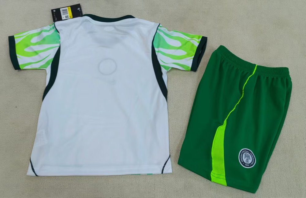 2026/27 Nigeria Home Kids Football Jersey Kit