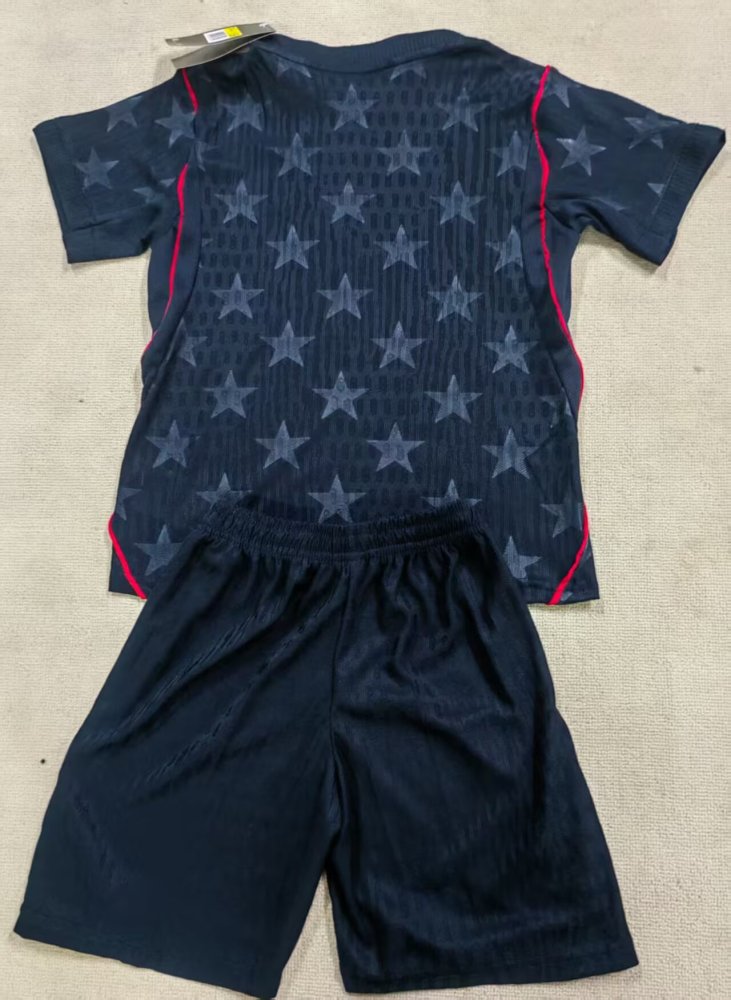 2026 Kids USA Away Player Edition World Cup Football Jersey