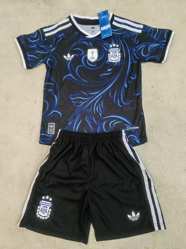 2026/27 Kids Argentina Away Player Edition World Cup Football Jersey