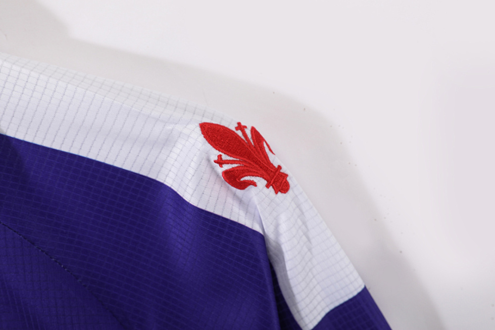 1998/99 Fiorentina Home long sleeved Retro Soccer Jersey Replica jersey RUI COSTA #10  BATISTUTA #9