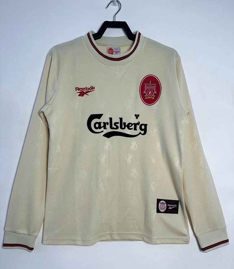 1996/97 Liverpool Away Retro Jersey Long Sleeve