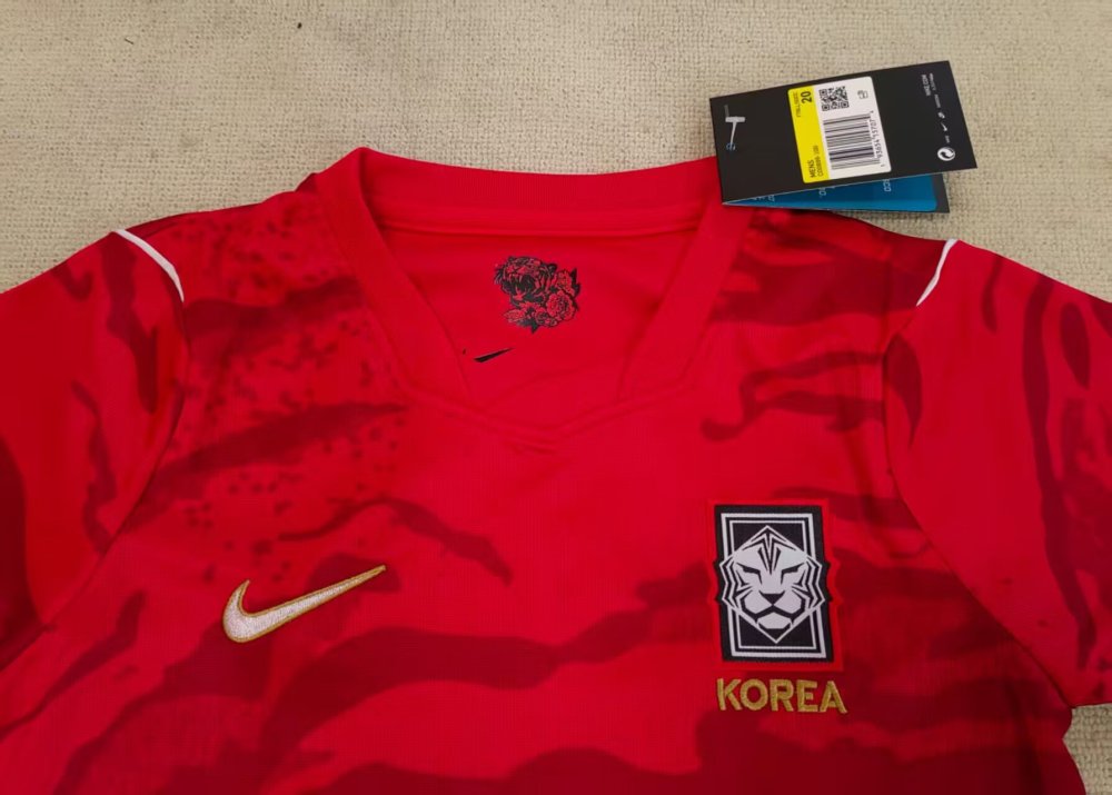 2026/27 Kids Korea Home World Cup Football Jersey