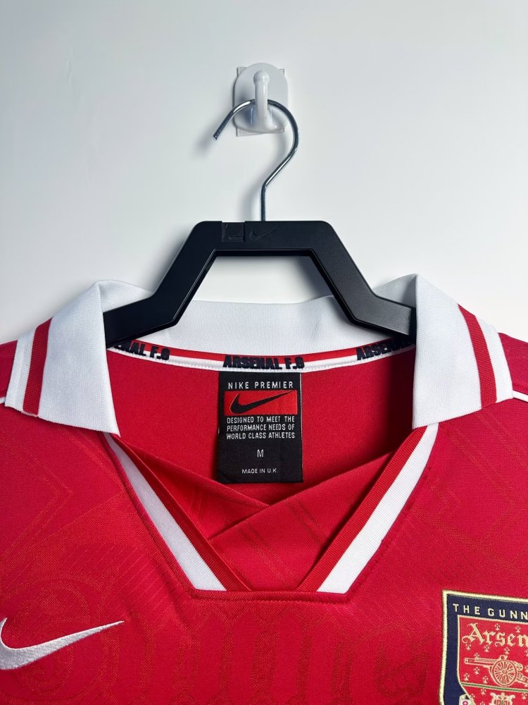 1996/97 Arsenal Home Long Sleeves Retro Jersey
