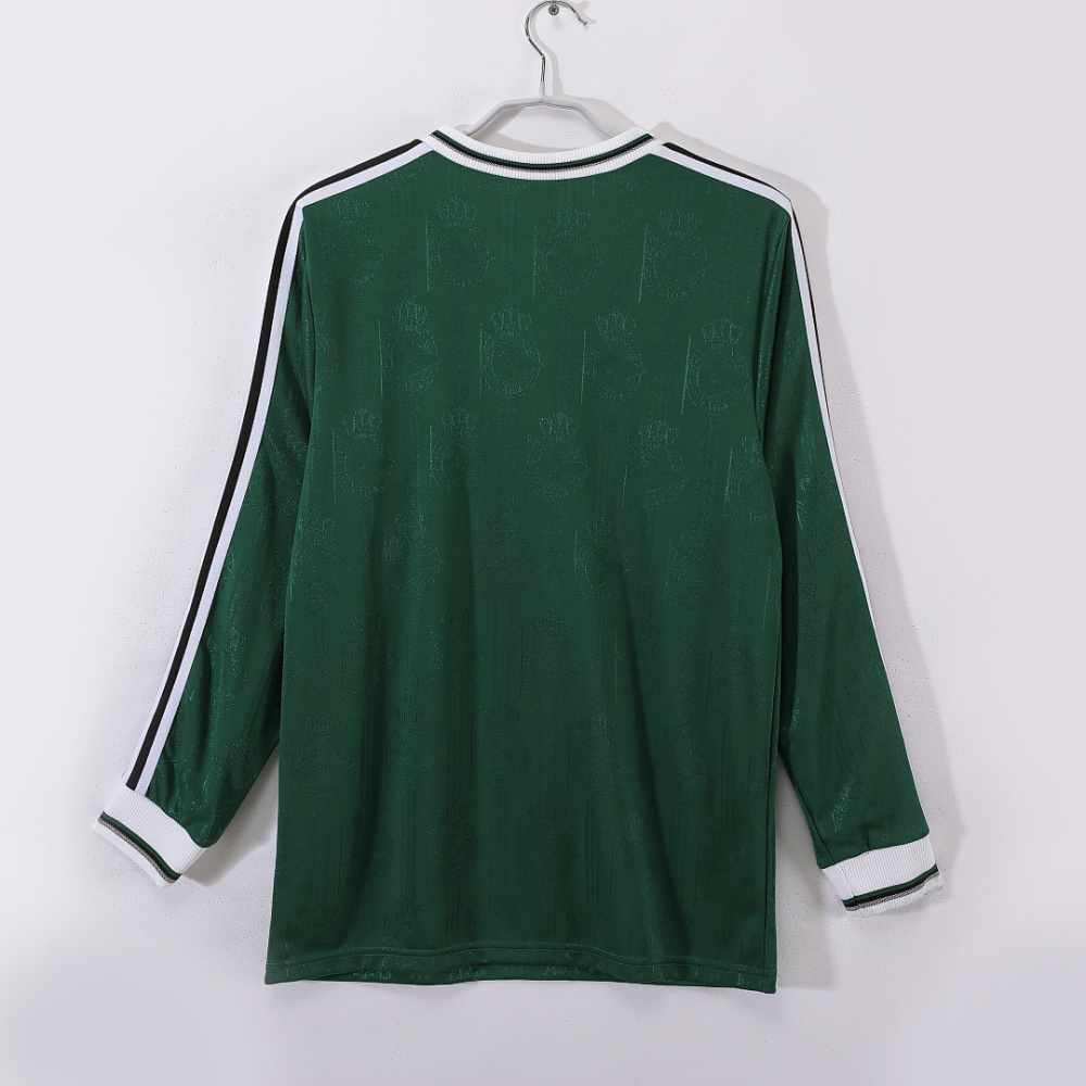 1999/00 Deportivo La Coruna away Long Sleeves Retro football jersey